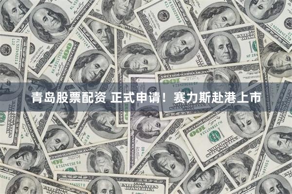 青岛股票配资 正式申请！赛力斯赴港上市