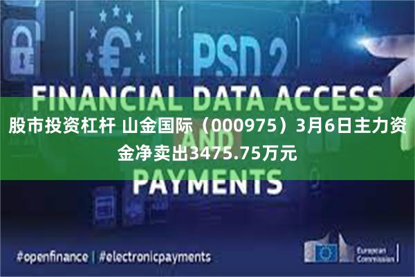 股市投资杠杆 山金国际（000975）3月6日主力资金净卖出3475.75万元
